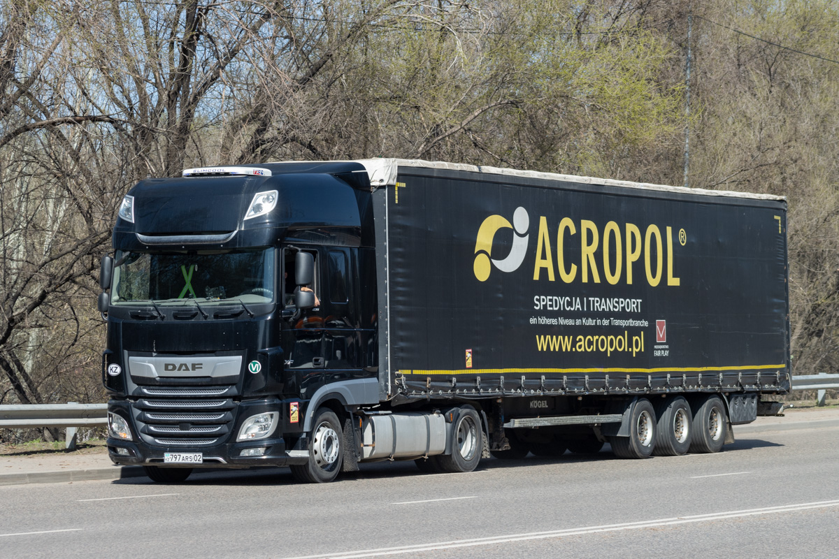 Алматы, № 797 ARS 02 — DAF XF Euro6 FT