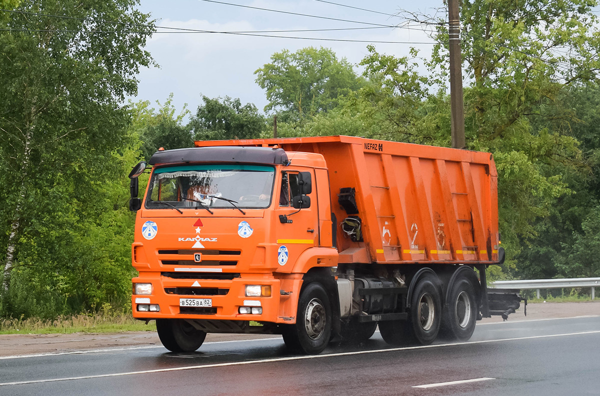 Самарская область, № В 525 ВА 82 — КамАЗ-6520-43