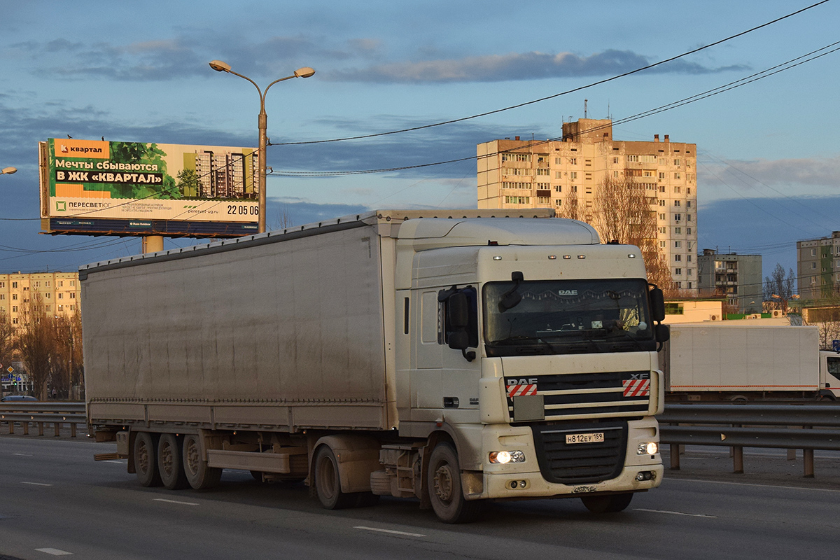 Пермский край, № Н 812 ЕУ  159 — DAF XF105 FT