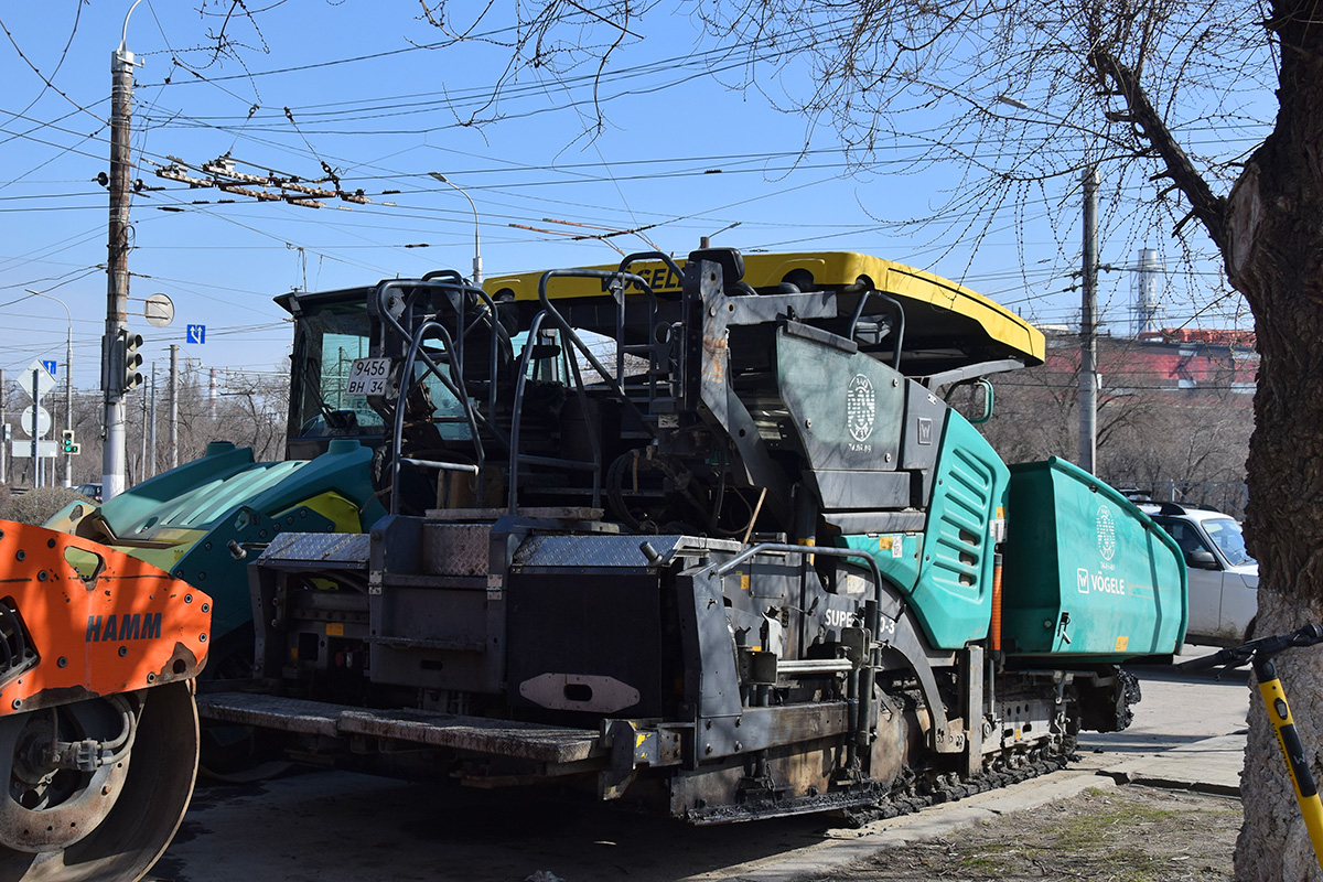 Волгоградская область, № 9456 ВН 34 — Vogele Super 1600/1603 (общая модель)