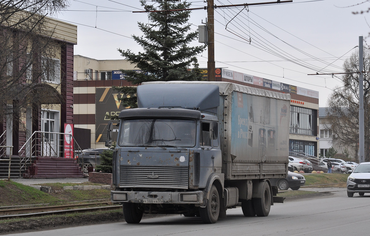 Омская область, № Х 388 УА 55 — МАЗ-53366