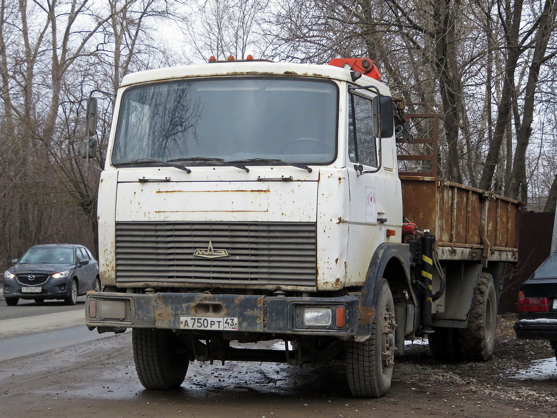 Кировская область, № А 750 РТ 43 — МАЗ-533605
