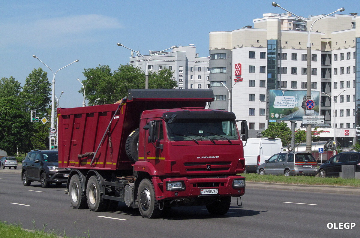 Минск, № ВА 0809-7 — КамАЗ-6520 (общая модель)