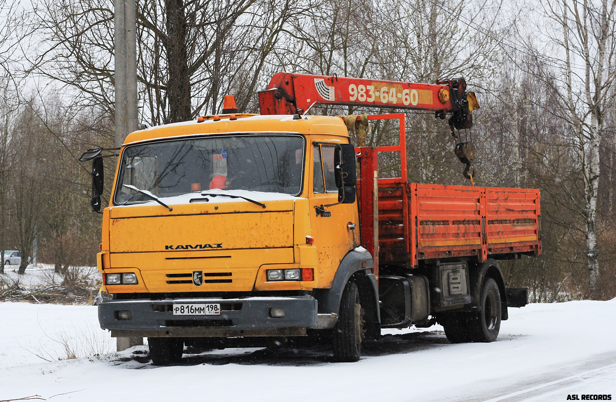 Санкт-Петербург, № Р 816 ММ 198 — КамАЗ-4308-H3(99)