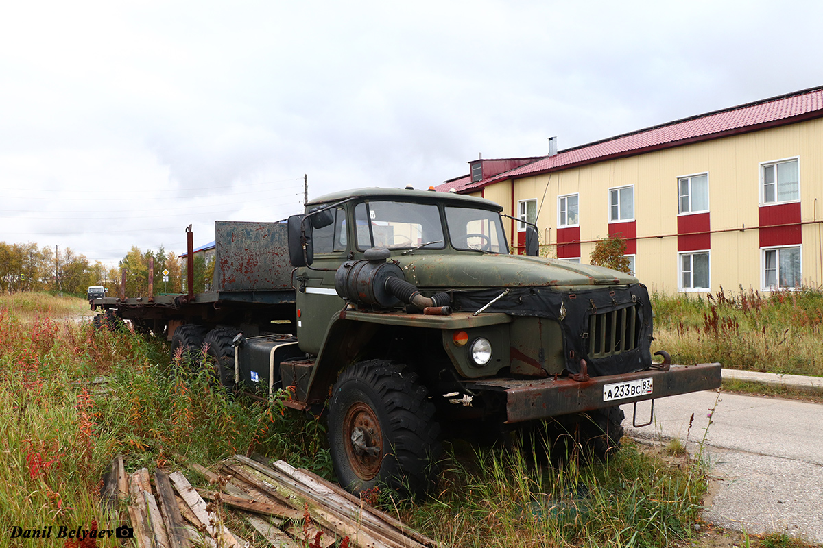 Ненецкий автономный округ, № А 233 ВС 83 — Урал-375 (общая модель)