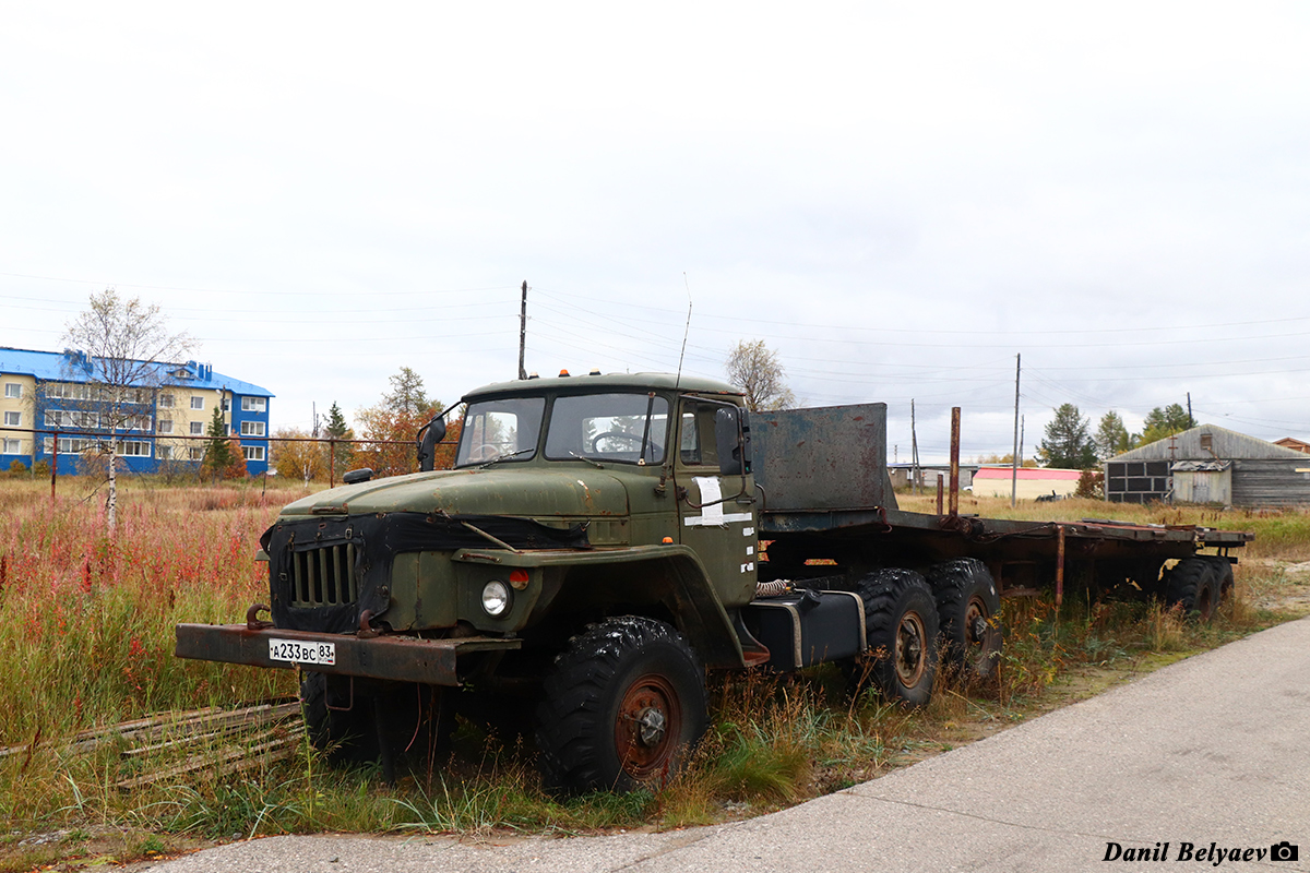 Ненецкий автономный округ, № А 233 ВС 83 — Урал-375 (общая модель)