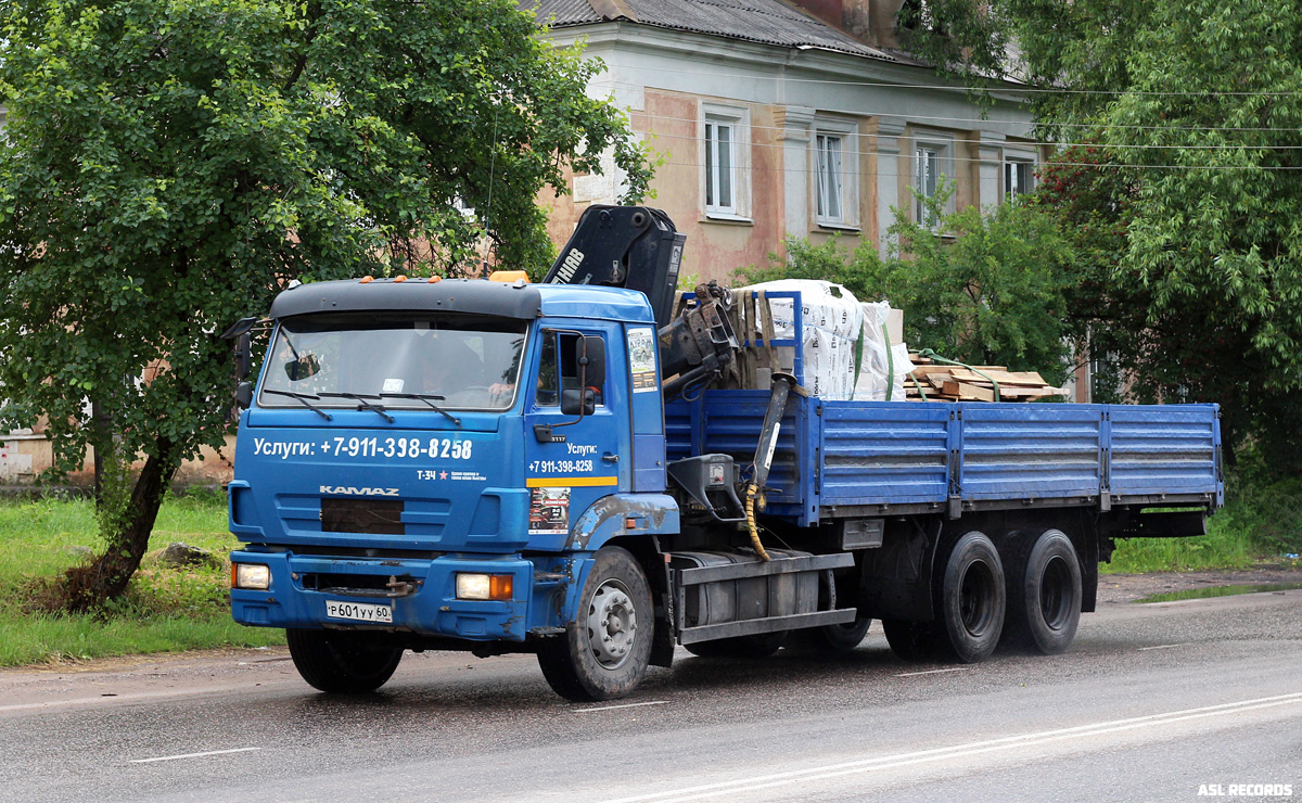 Псковская область, № Р 601 УУ 60 — КамАЗ-65117-N3(78)