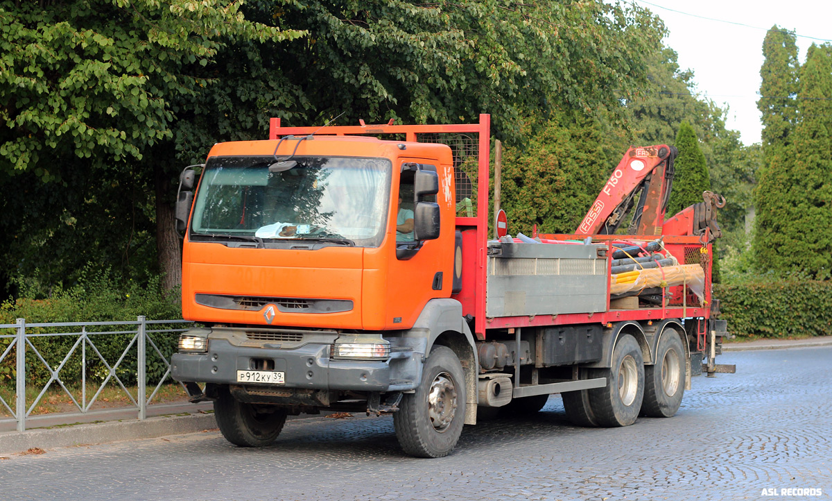 Калининградская область, № Р 912 КУ 39 — Renault Kerax