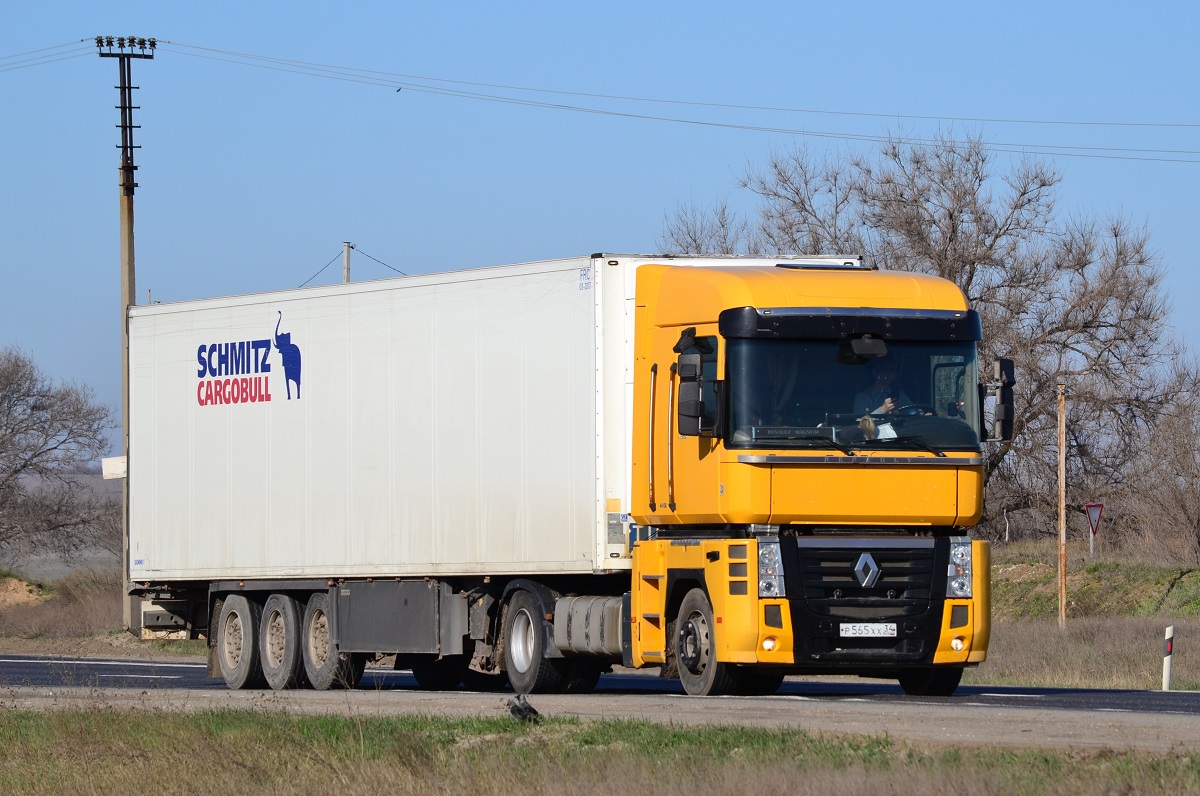 Волгоградская область, № Р 565 ХХ 34 — Renault Magnum ('2008)