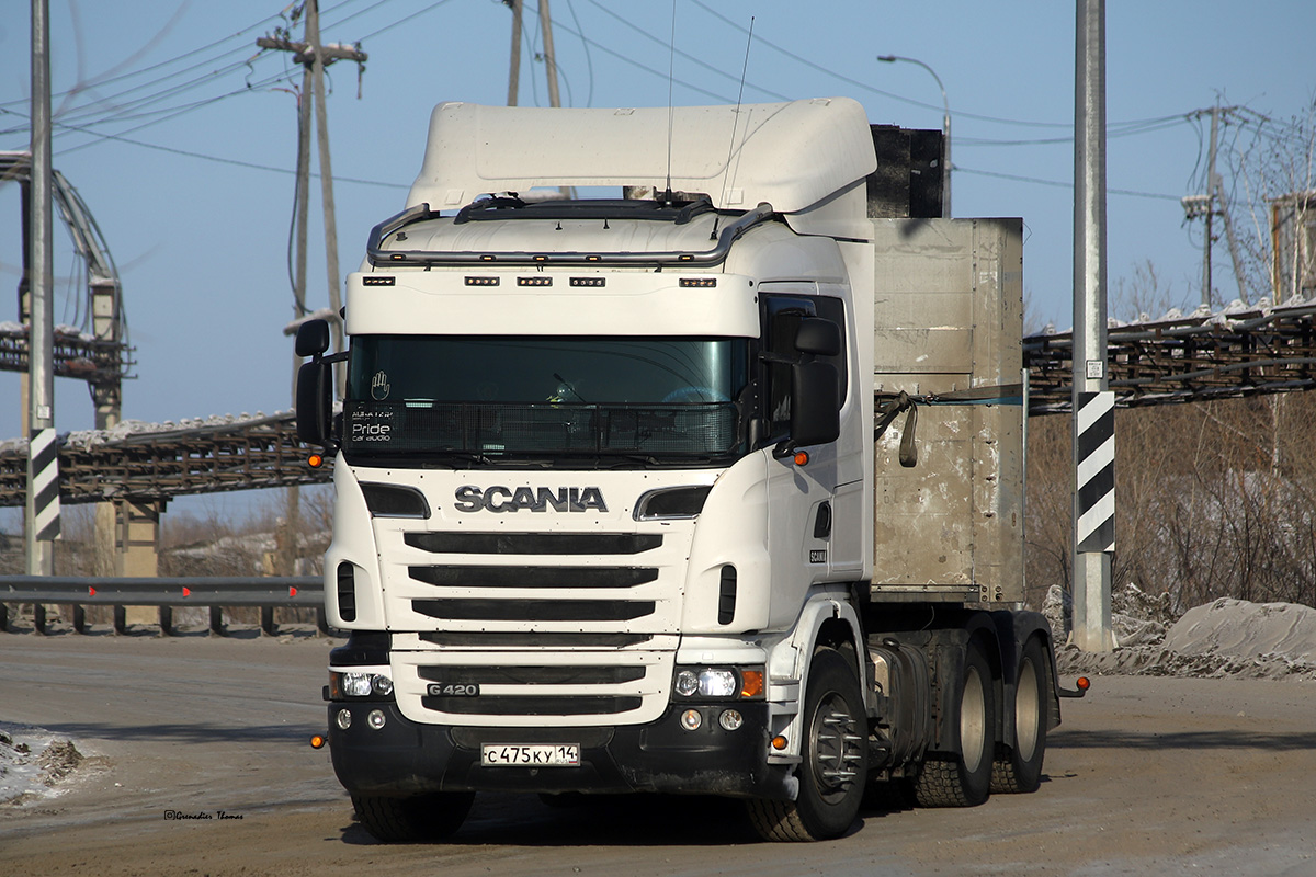 Саха (Якутия), № С 475 КУ 14 — Scania ('2009) G420