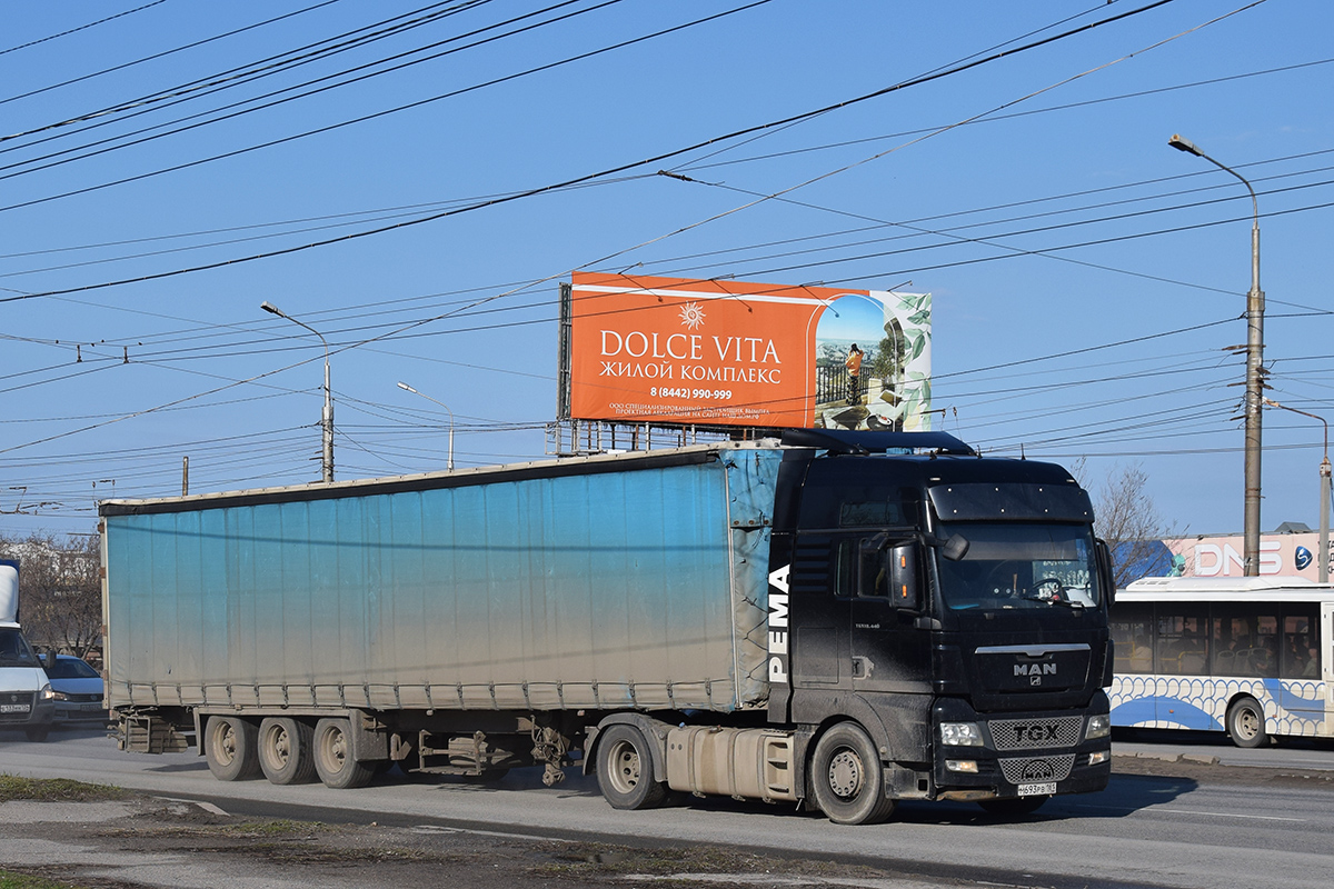 Ростовская область, № М 693 РВ 161 — MAN TGX ('2007) 18.440