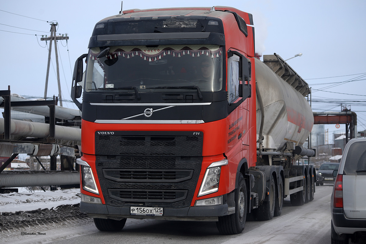 Саха (Якутия), № Р 156 ОХ 125 — Volvo ('2012) FH.500 [X9P]