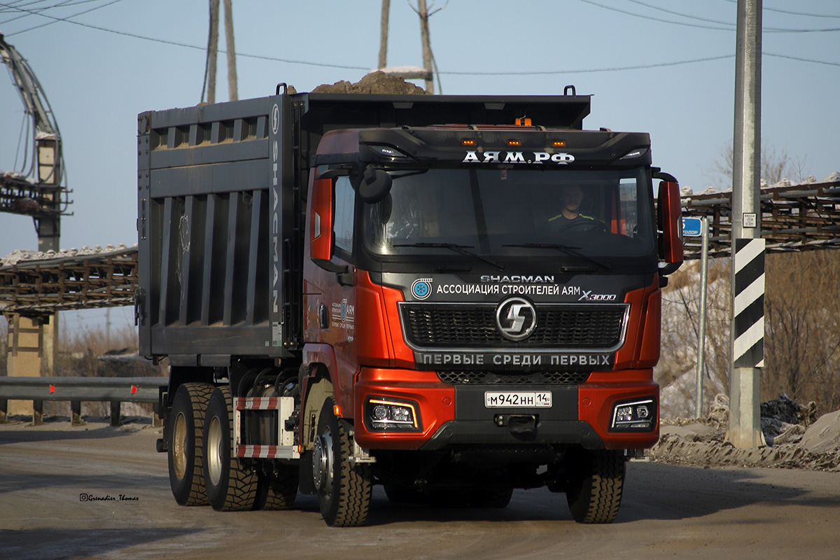 Саха (Якутия), № М 942 НН 14 — Shaanxi Shacman X3000 SX3258