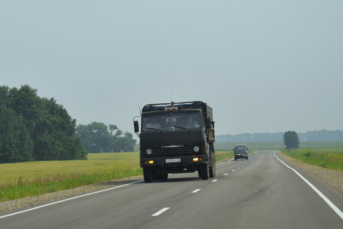Алтайский край, № У 615 РТ 22 — КамАЗ-5320
