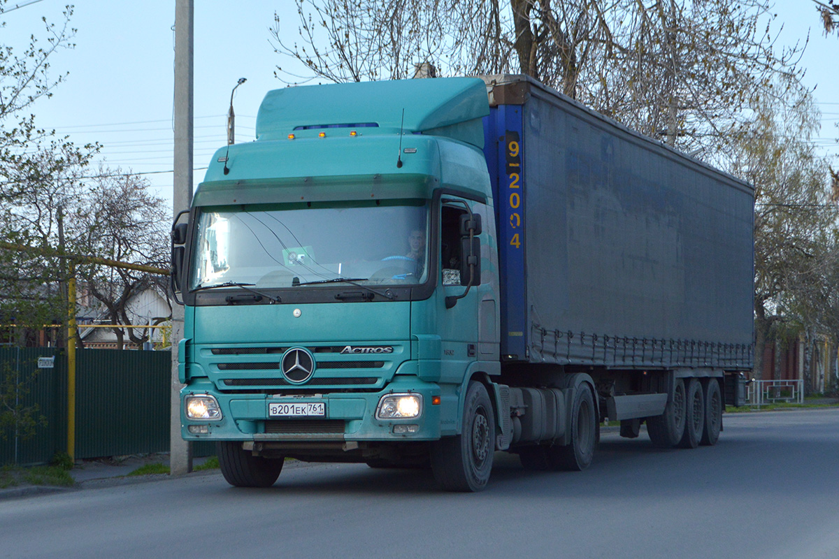 Ростовская область, № В 201 ЕК 761 — Mercedes-Benz Actros ('2003) 1832