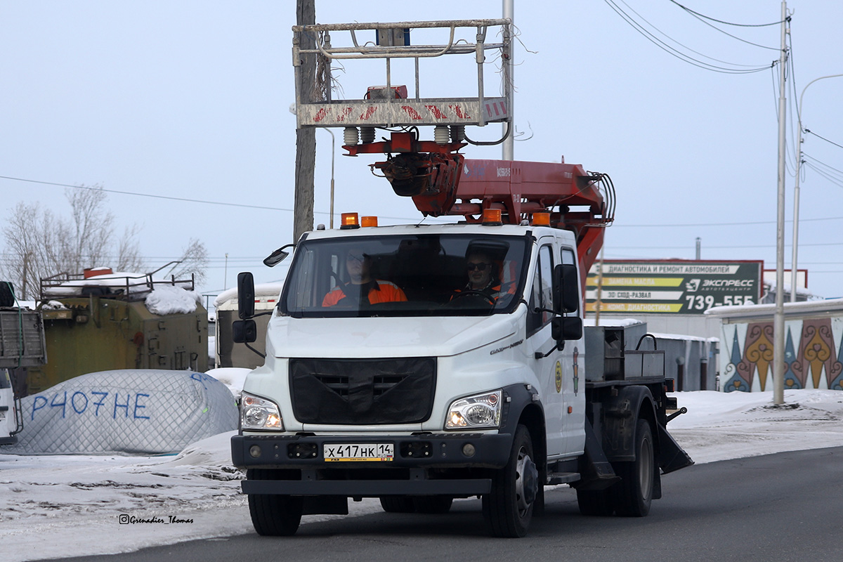 Саха (Якутия), № Х 417 НК 14 — ГАЗ-C42R33