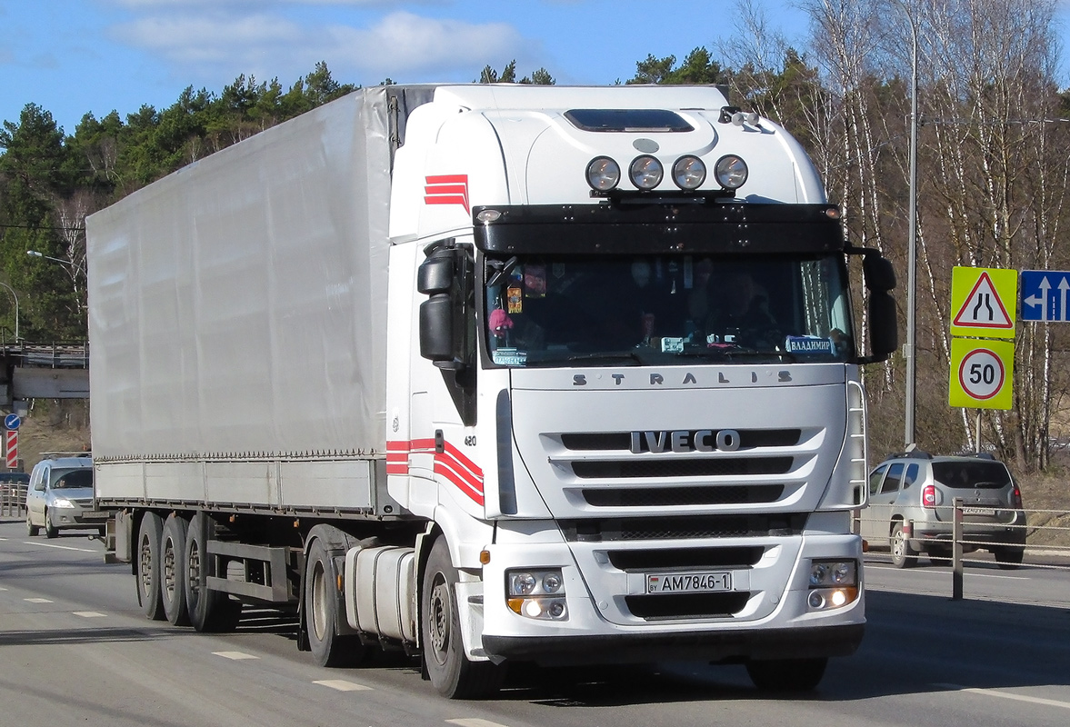 Брестская область, № АМ 7846-1 — IVECO Stralis ('2007) 420