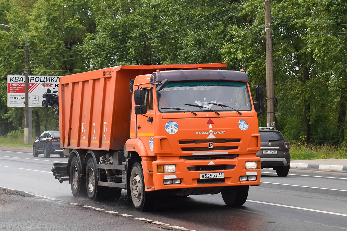 Самарская область, № В 525 ВА 82 — КамАЗ-6520-43