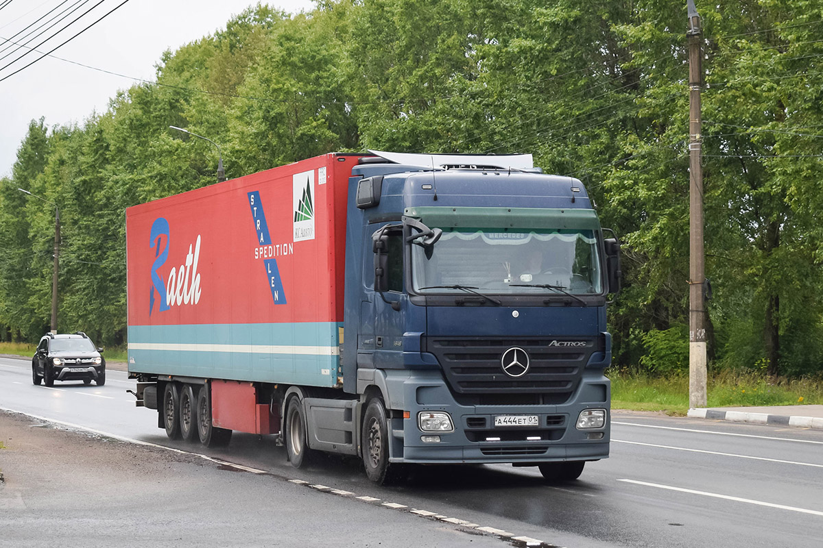Адыгея, № А 444 ЕТ 01 — Mercedes-Benz Actros ('2003) 1846