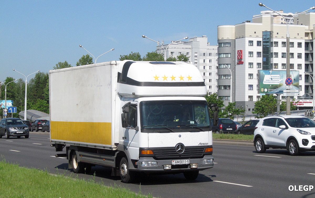 Минская область, № АМ 0011-5 — Mercedes-Benz Atego (общ.м)