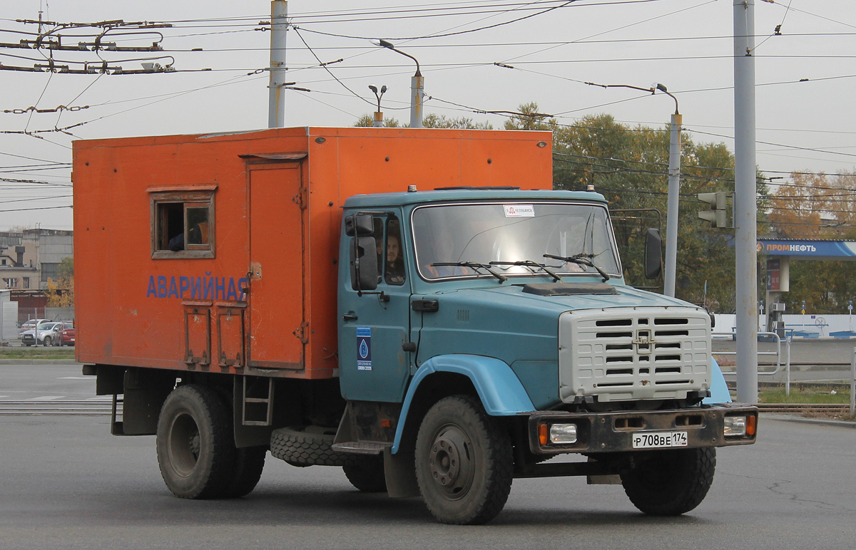 Челябинская область, № Р 708 ВЕ 174 — ЗИЛ-433362