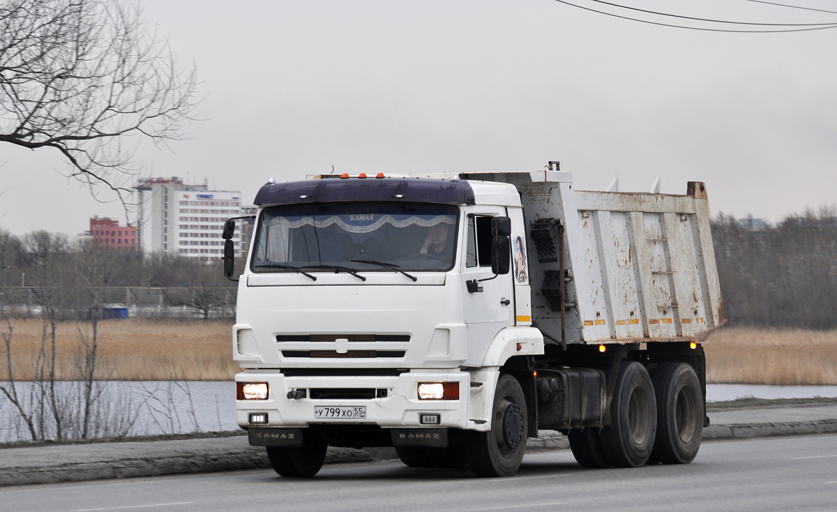 Омская область, № У 799 ХО 55 — КамАЗ-65116-A4(23)