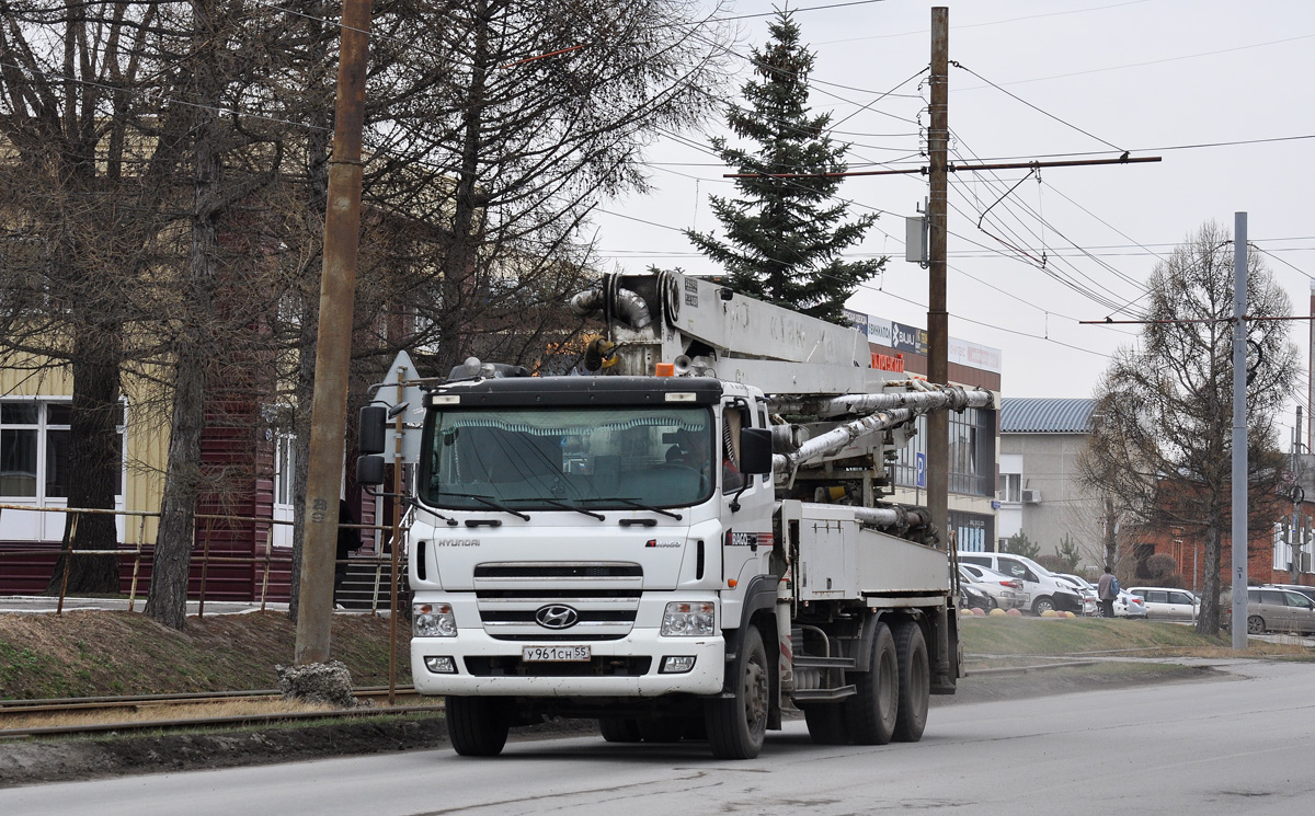 Омская область, № У 961 СН 55 — Hyundai Trago (общая модель)