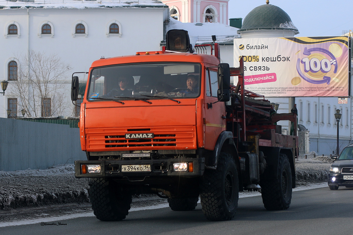 Саха (Якутия), № Х 394 КО 14 — КамАЗ-4326-15 [43260R]