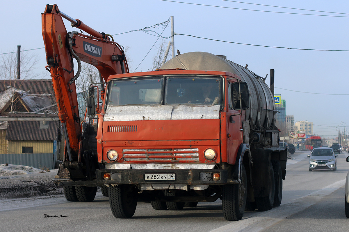 Саха (Якутия), № К 282 КУ 14 — КамАЗ-5410