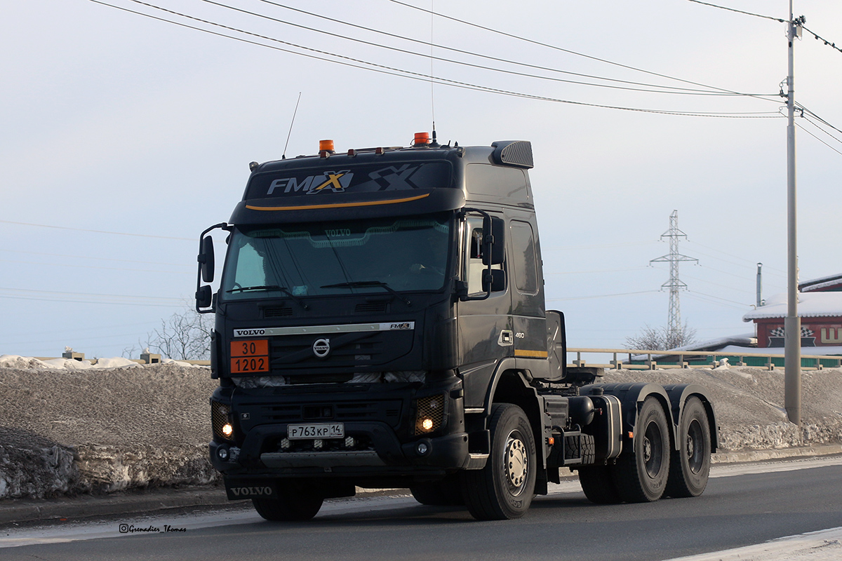 Саха (Якутия), № Р 763 КР 14 — Volvo ('2010) FMX.460 [X9P]