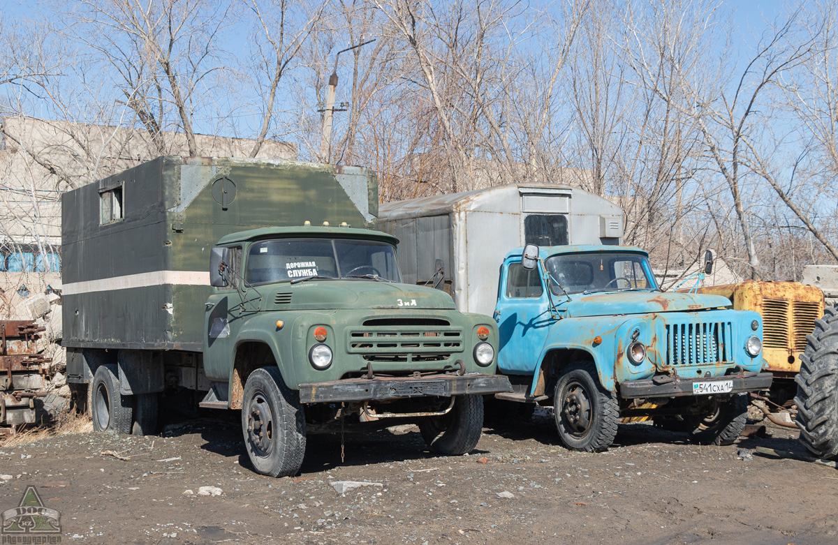 Павлодарская область, № (KZ14) Б/Н 0023 — ЗИЛ-130; Павлодарская область — Автомобили без номеров