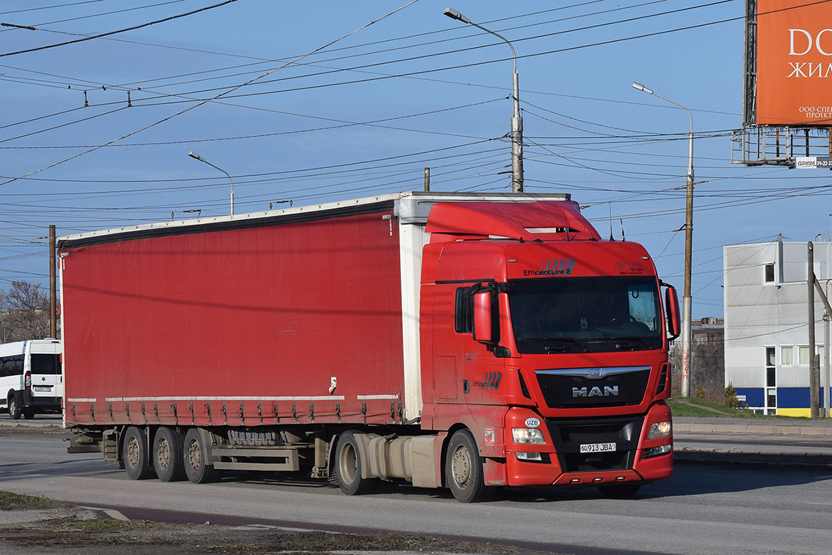 Узбекистан, № 50 913 JBA — MAN TGX ('2012) 18.440