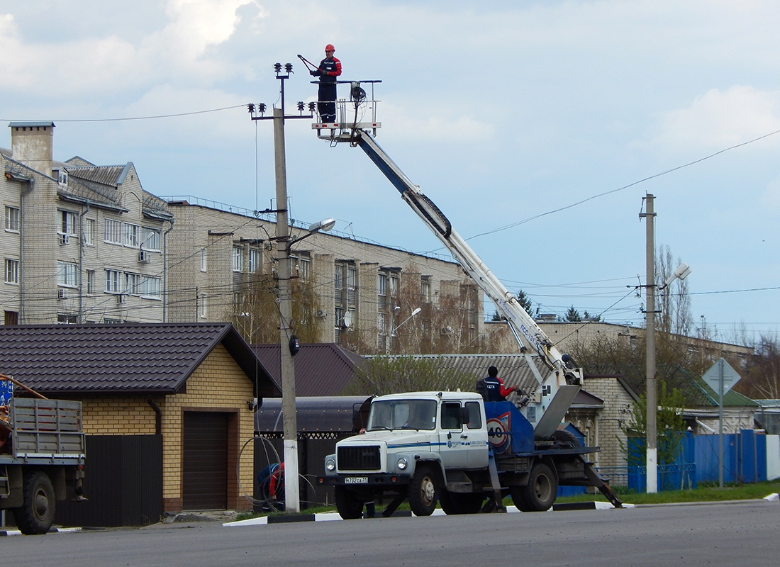 Белгородская область, № М 732 СА 31 — ГАЗ-3307