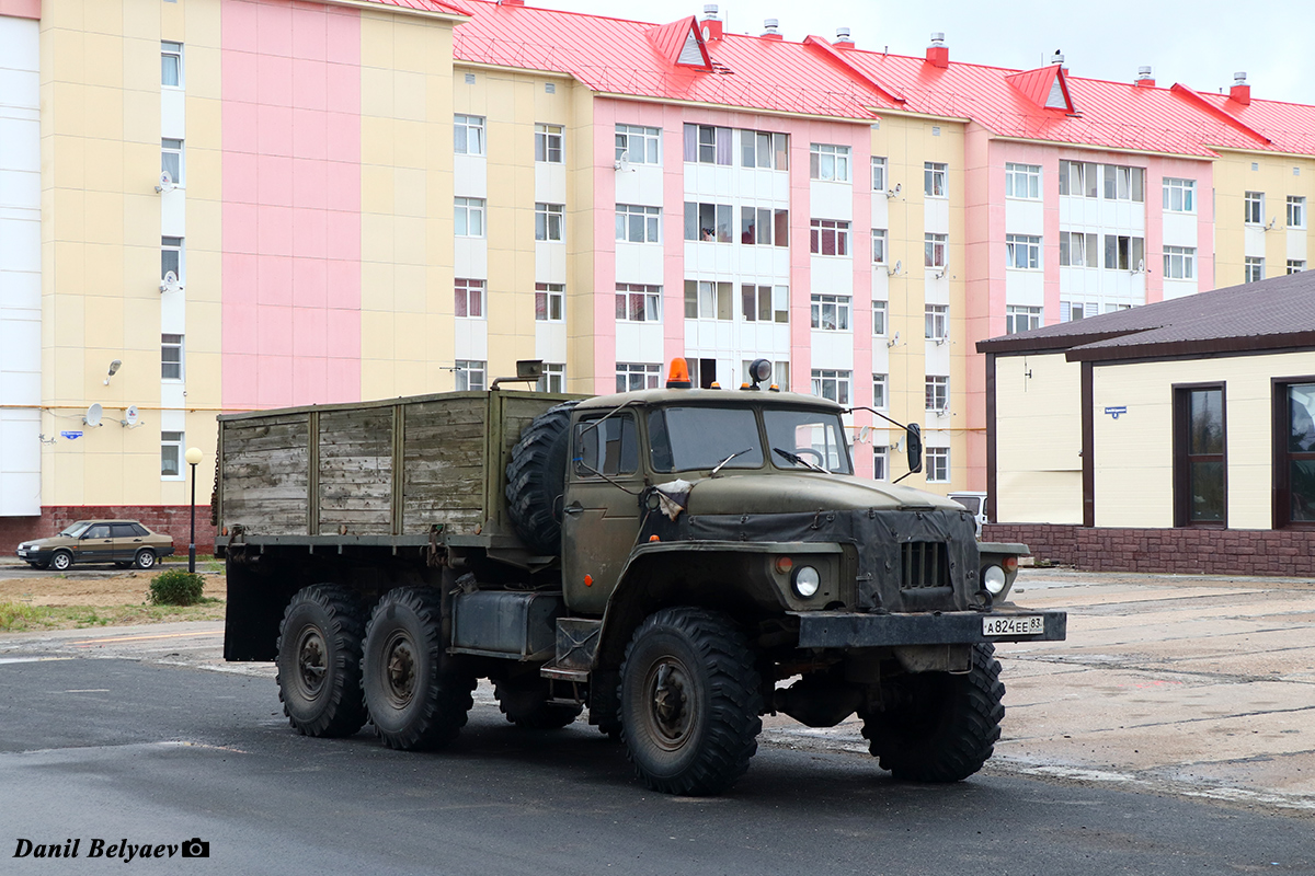 Ненецкий автономный округ, № А 824 ЕЕ 83 — Урал-375Н