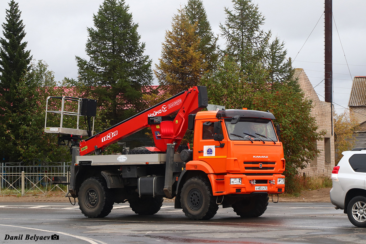 Ненецкий автономный округ, № А 483 ОА 83 — КамАЗ-43502-D5(66)