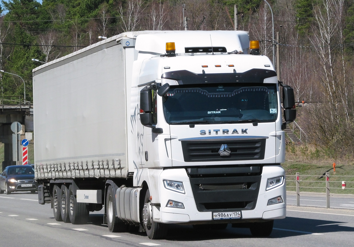 Волгоградская область, № Н 986 АУ 134 — Sitrak C7H ZZ4186