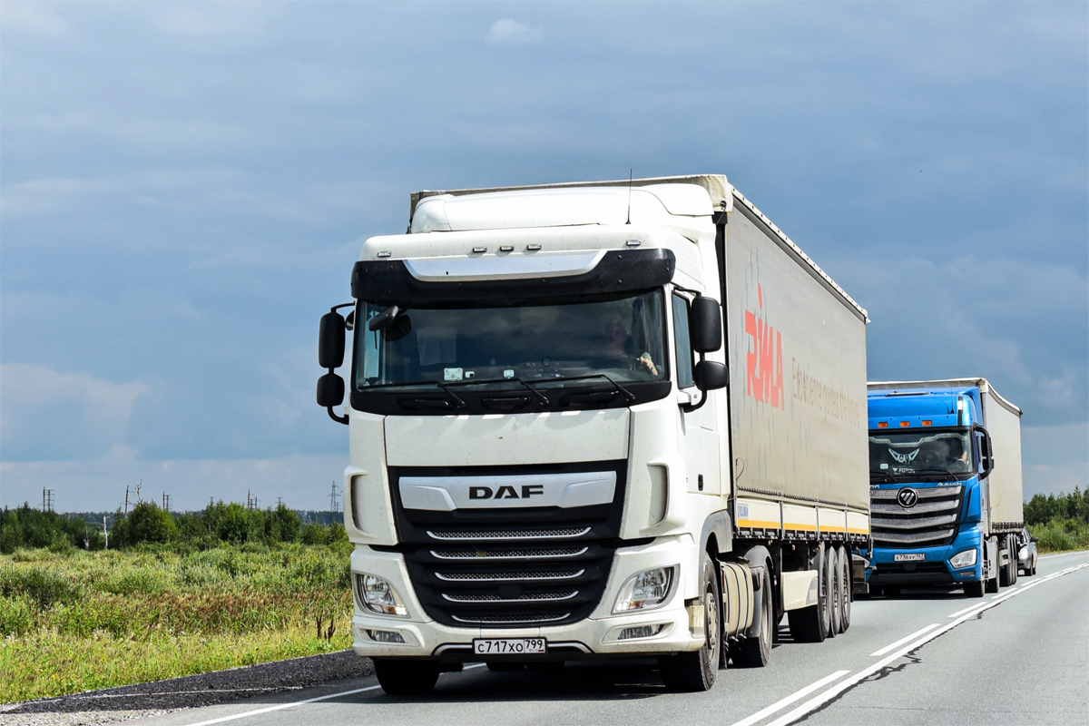 Москва, № С 717 ХО 799 — DAF XF Euro6 FT