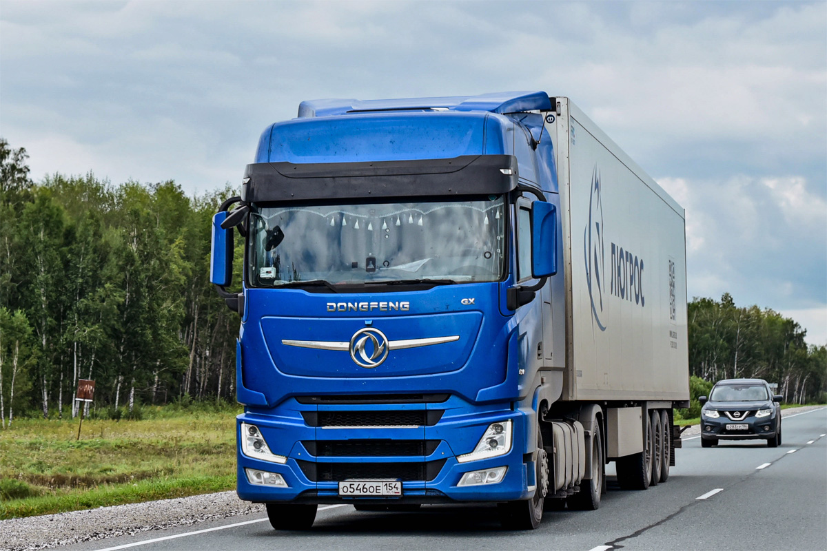 Новосибирская область, № О 546 ОЕ 154 — Dongfeng GX DFH4180