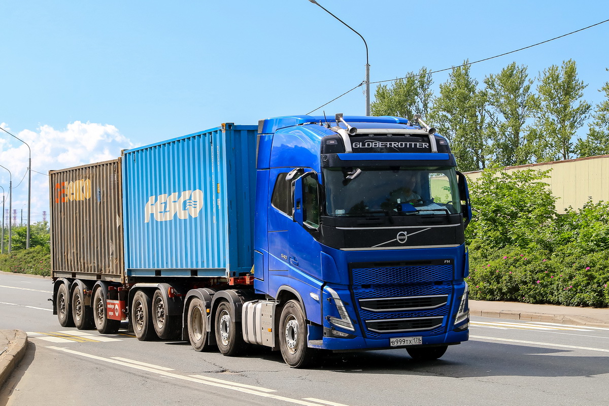 Санкт-Петербург, № В 999 ТХ 178 — Volvo ('2020) FH.540 [X9P]