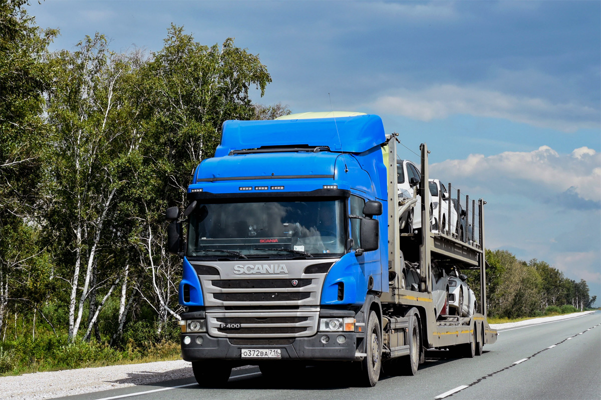 Татарстан, № О 372 ВА 716 — Scania ('2011) P400