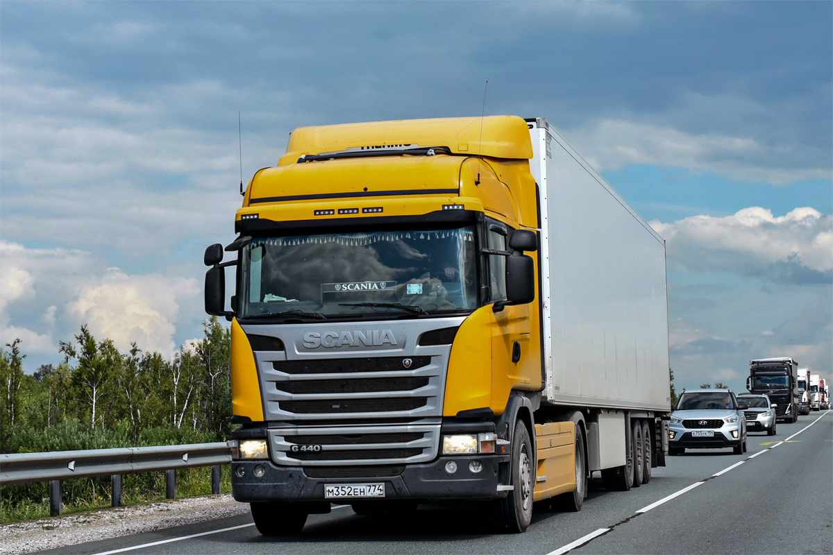 Челябинская область, № М 352 ЕН 774 — Scania ('2013) G440