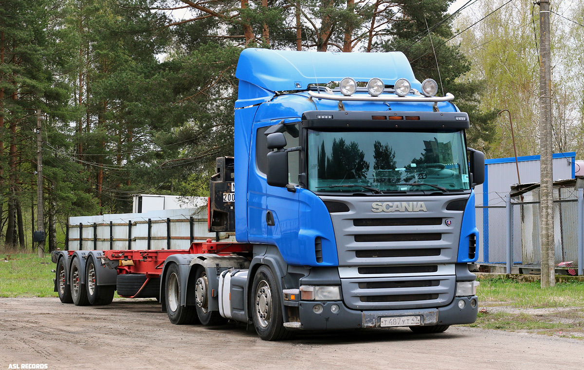 Ленинградская область, № Т 487 УТ 47 — Scania ('2004) R380