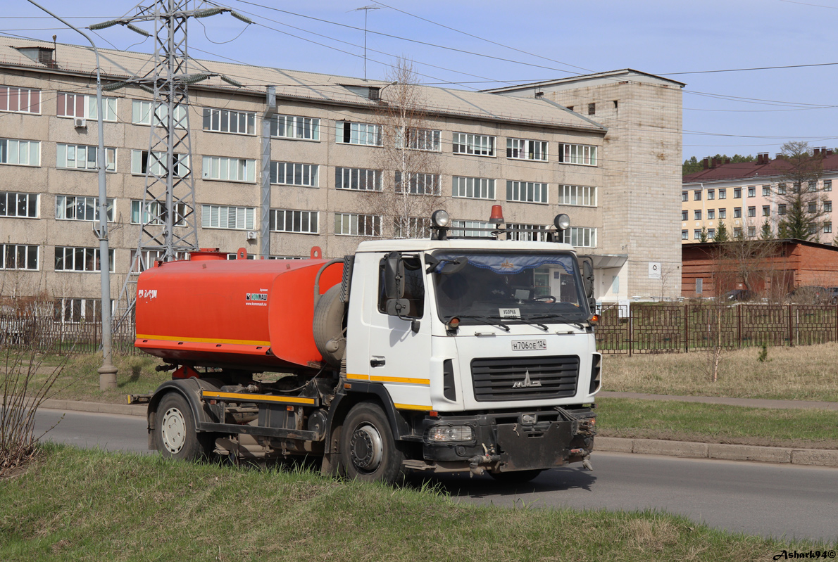 Красноярский край, № Н 706 ОЕ 124 — МАЗ-5340C2