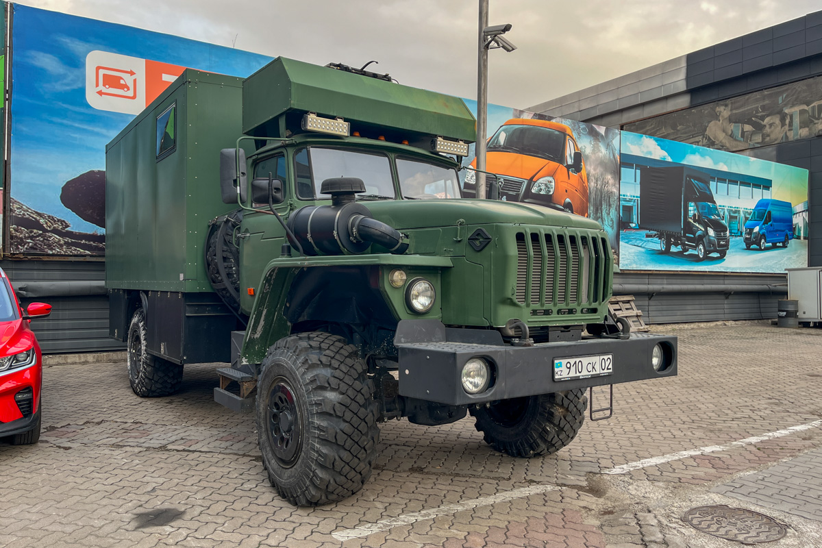Алматы, № 910 CK 02 — Урал-43206-41