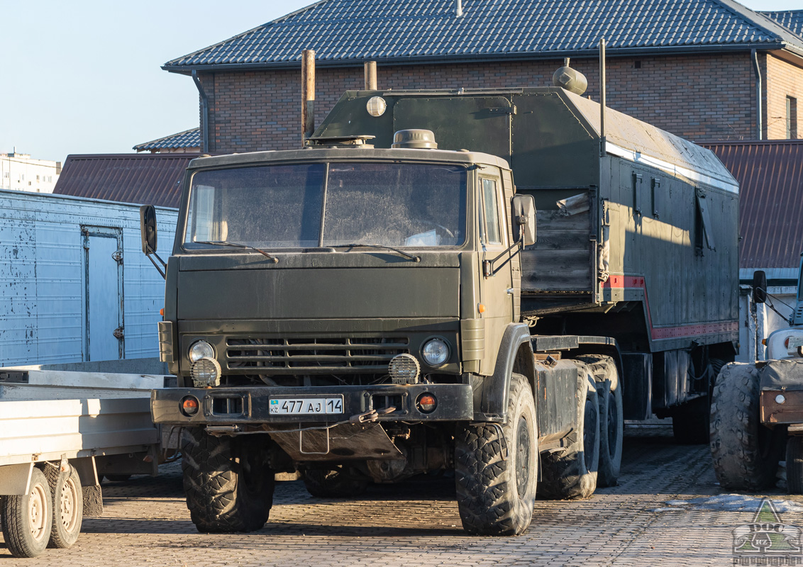 Павлодарская область, № 477 AJ 14 — КамАЗ-43101