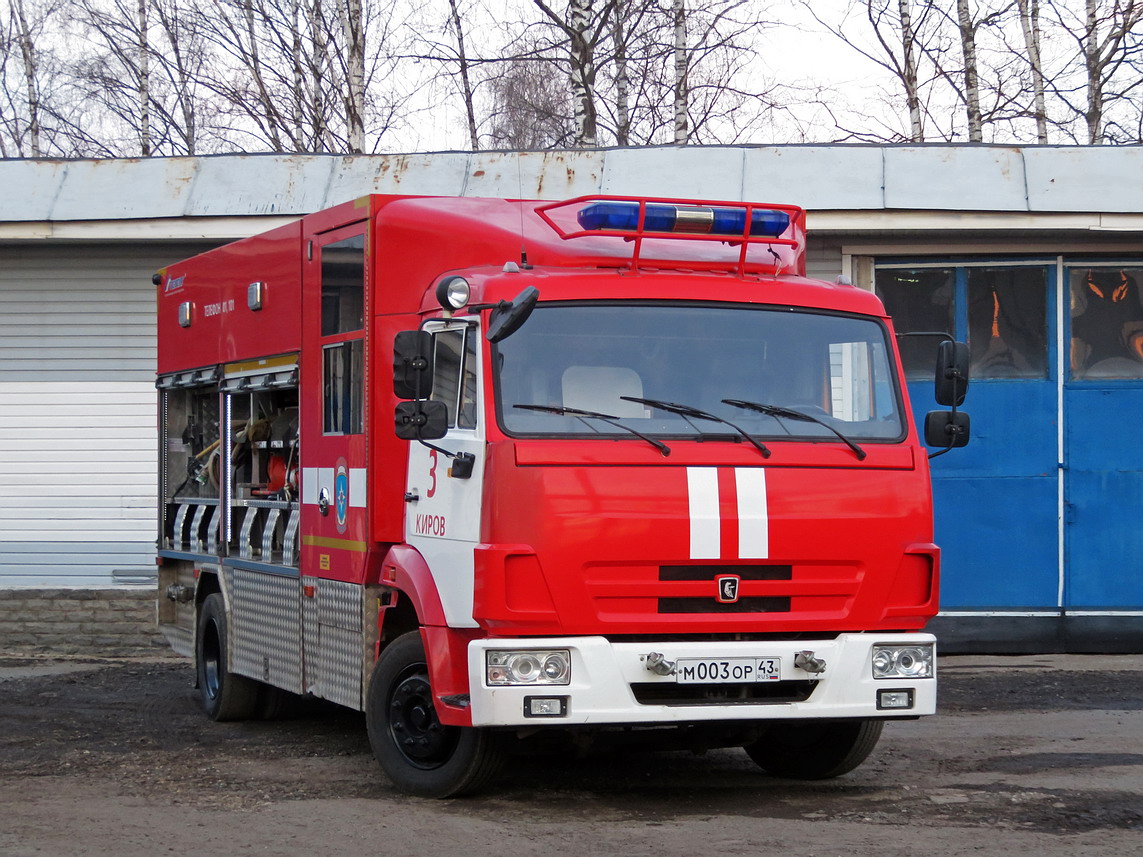 Кировская область, № М 003 ОР 43 — КамАЗ-4308-H3(99)