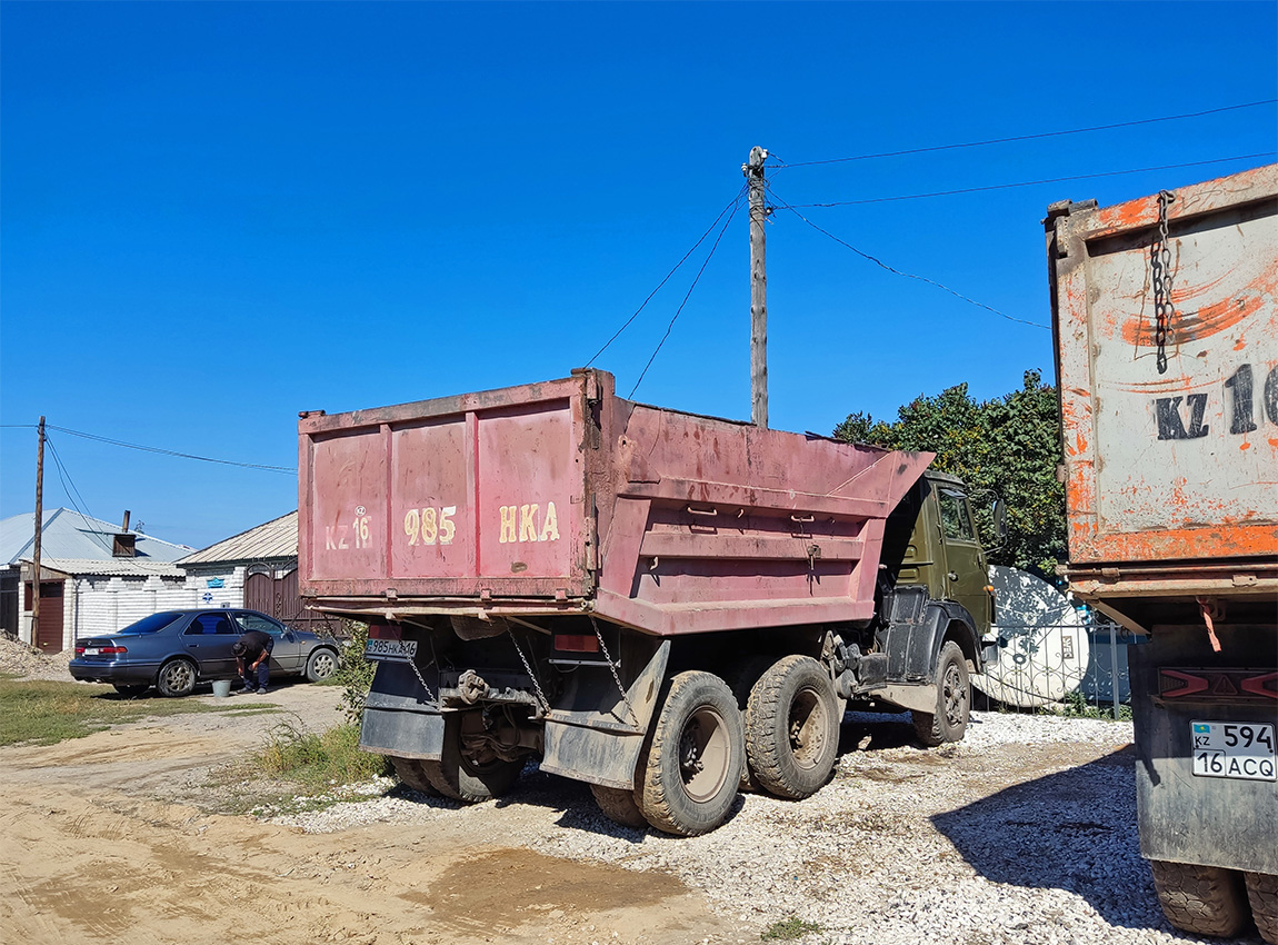 Восточно-Казахстанская область, № 985 HKA 16 — КамАЗ-55111 (общая модель)