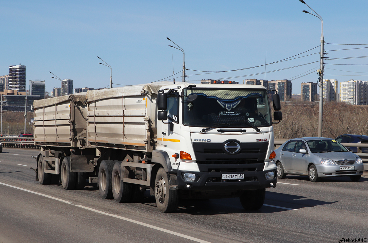 Красноярский край, № С 131 РТ 124 — Hino 500