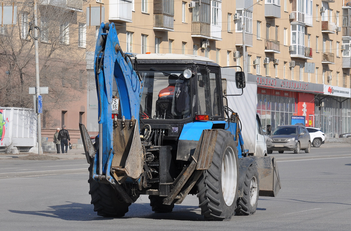 Омская область, № 6275 АВ 55 — Беларус-82.1