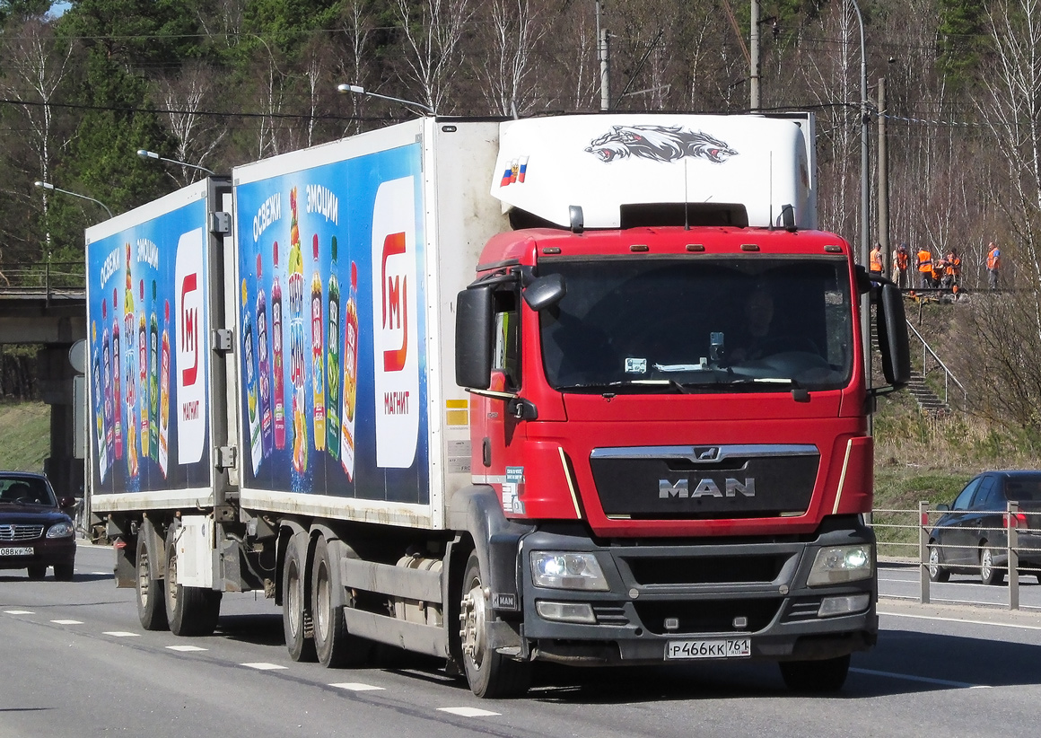 Тульская область, № Р 466 КК 761 — MAN TGS 28.360